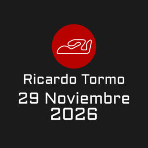 Ricardo tormo 29 Noviembre 2026